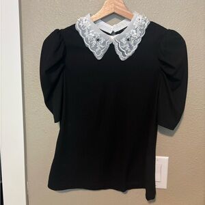 SHEIN Collared Blouse